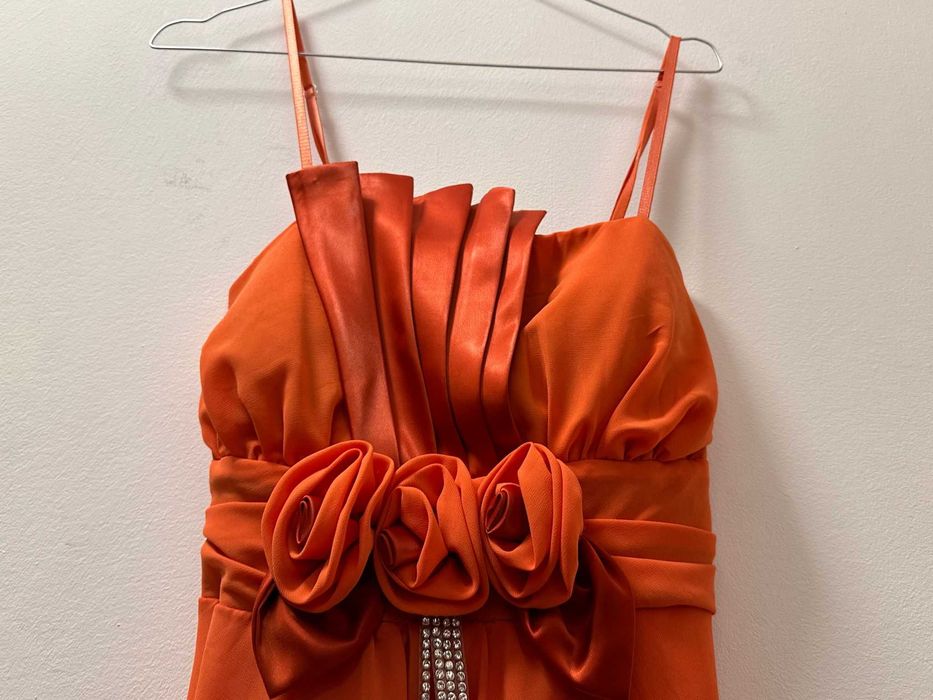 Rochie damă portocalie