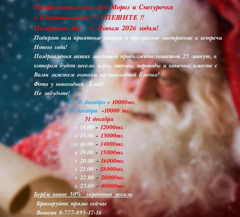 Дед Мороз и Снегурочка