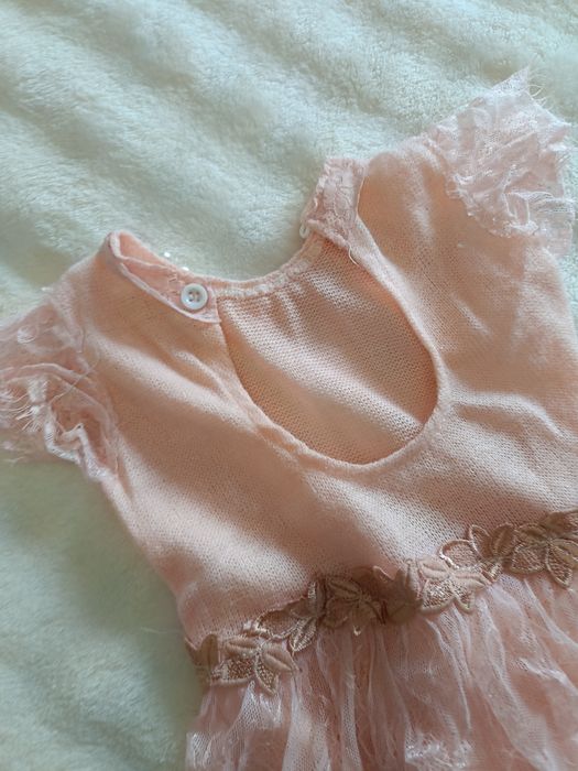 Нарядное Платье-боди рост 74 -80