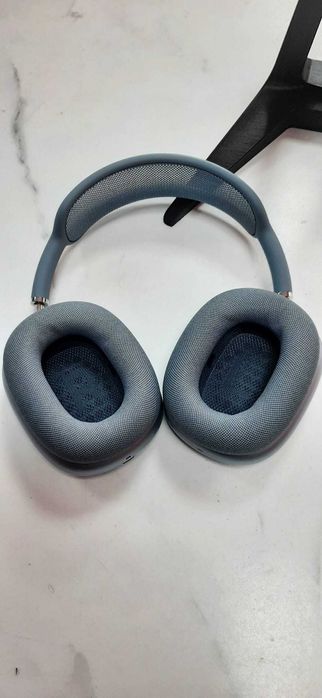 Used Products Dorobanti/Casti audio Wireless Apple AirPods Max, Bluetooth, Noise cancelling, Microfon USB-C A3184, Albastru/Garantie 12 LUNI