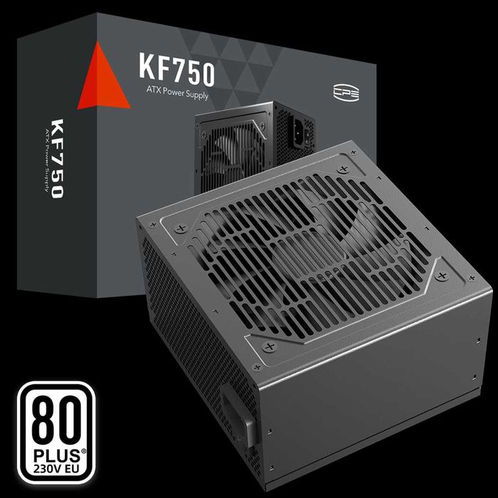 Блок питания PCCooler 750W, KF750, Non Modular, 80+ WHITE