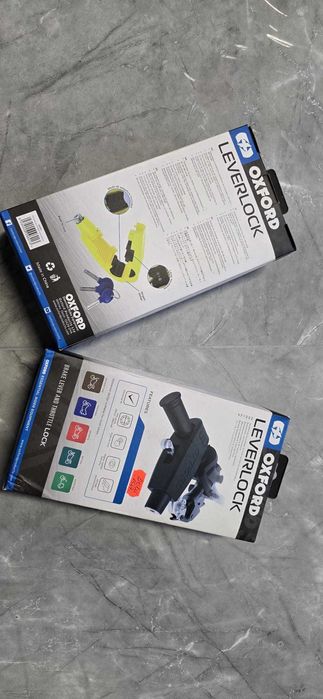 Blocator maneta Antifurt moto Oxford LeverLock