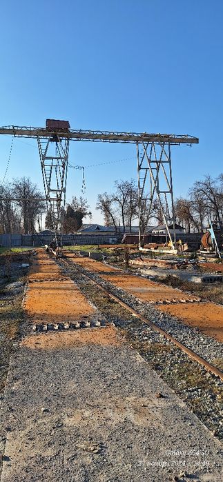 Козловой Кран ва ЖБИ ПЛИТА ишлаб чикариш срочно сотилади.