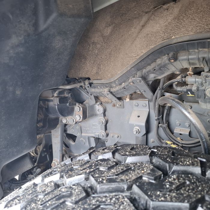 Camion DAF forestier, 2017/12, cu macara Jonsered 1400Z95