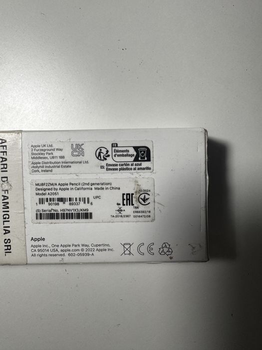 vand apple pencil 2 nou nefolosit desigilat
