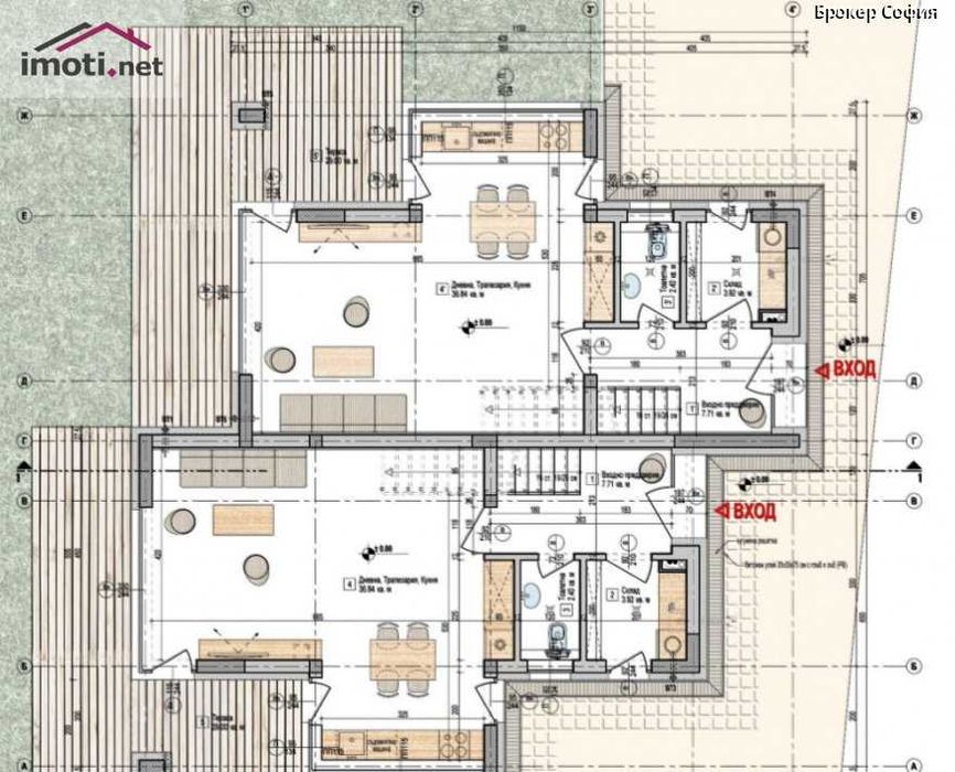 Къщи в комплекс в Божурище