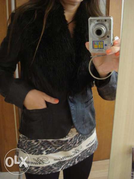 сако естествена кожа