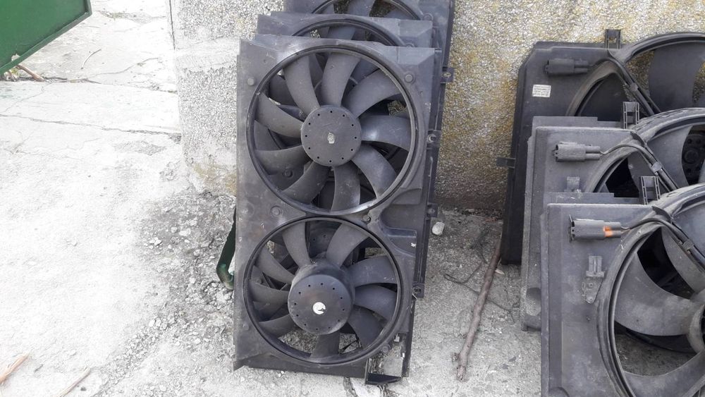 Електрическа охлаждаща перка на двигател за Mercedes