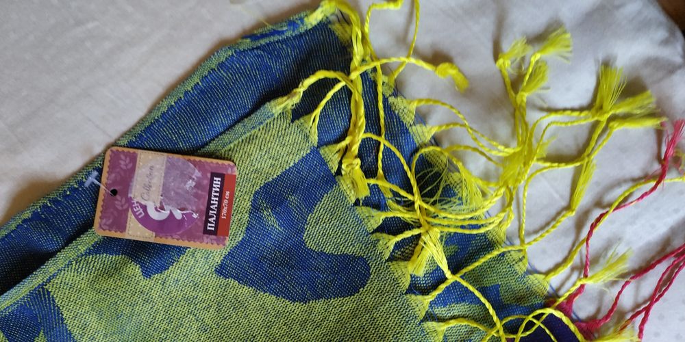 Продам шарф -палантин и вязанную шаль