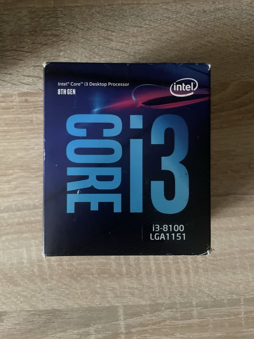 Процесор Intel i3-8100 3.6GHz