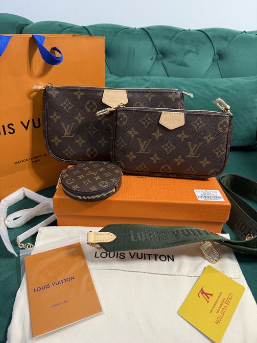 Geanta Louis Vuitton piele naturala 100% Full Box colectie noua