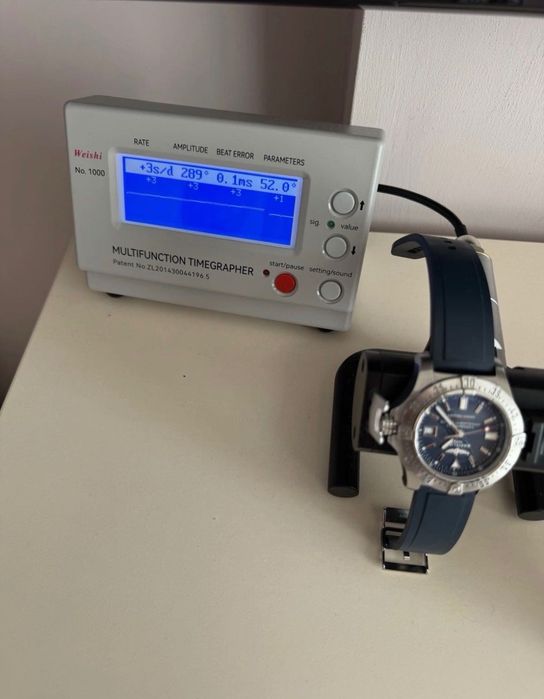 Breitling Avenger Seawolf 45mm Отличен! Пълен комплект.