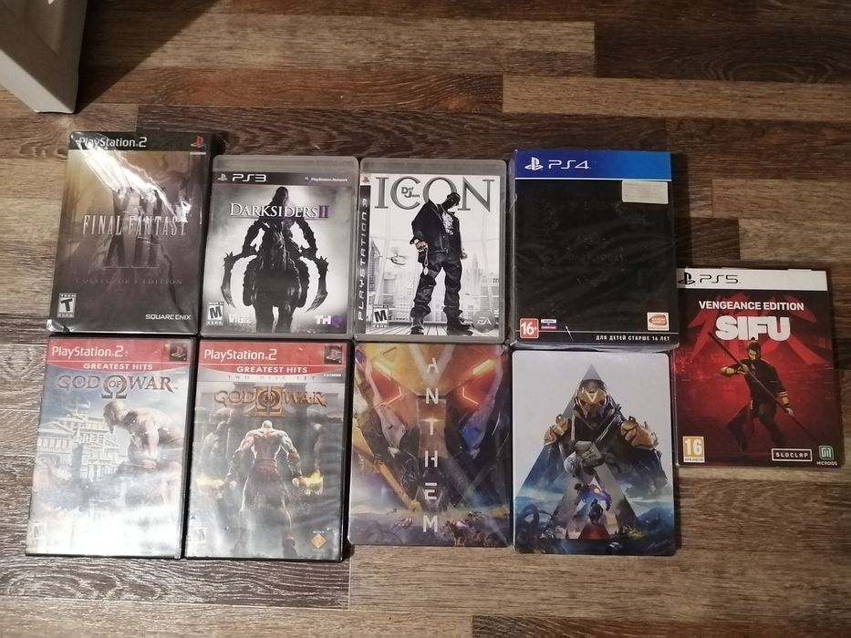 Игры на PlayStation 2,3,4,5