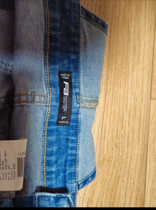 Salopeta denim damă FB Sister