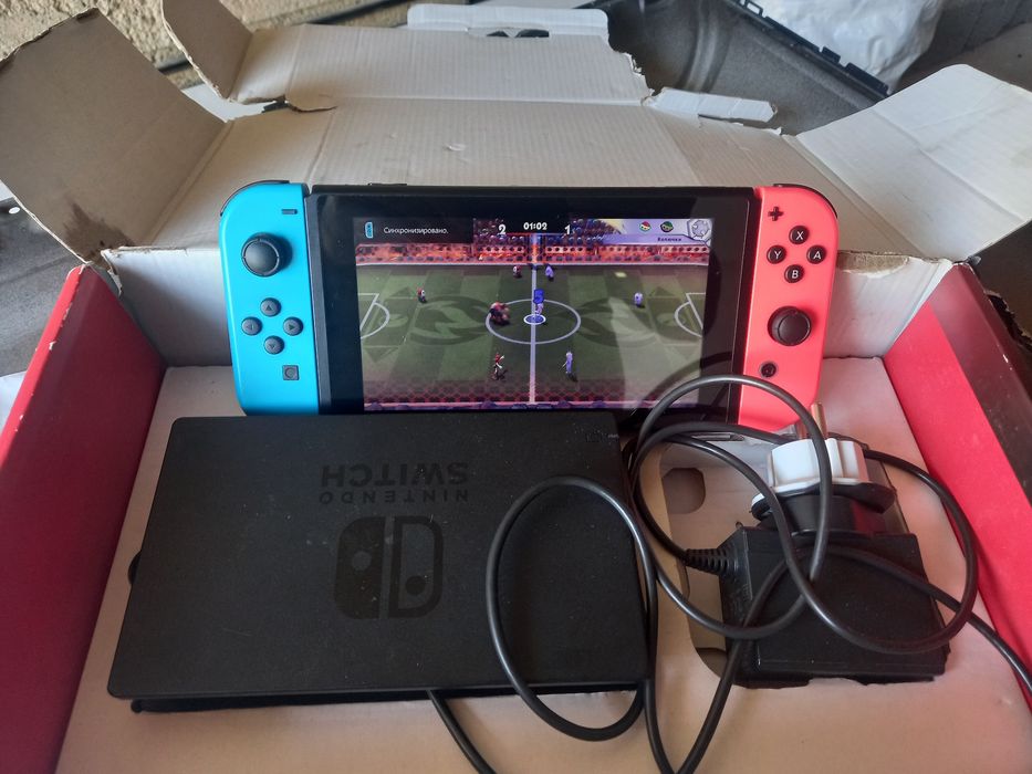 Прошитая Nintendo Switch rev2!