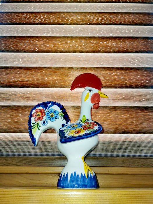 Антикварна фън шуй керамика на слон за късмет и благоденствие от 60г