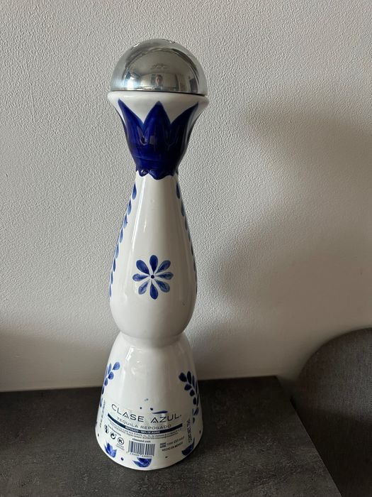 Sticla azul colectie