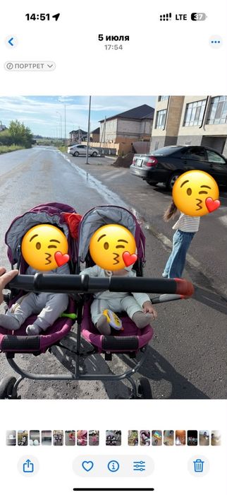 Детская коляска отл