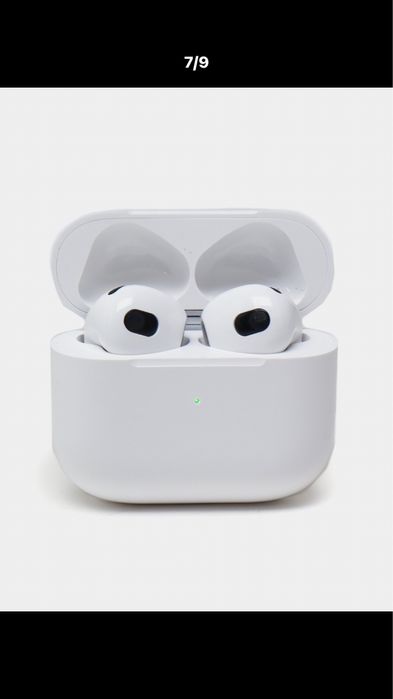 Simsiz quloqchinlar Pods 3, iPhone va Android uchun naushniklar