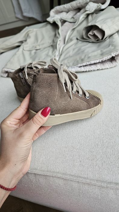 ZARA кецове естествена кожа, 26 номер