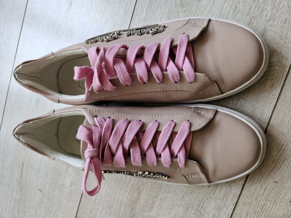 Кеды кожаные Philipp Plein