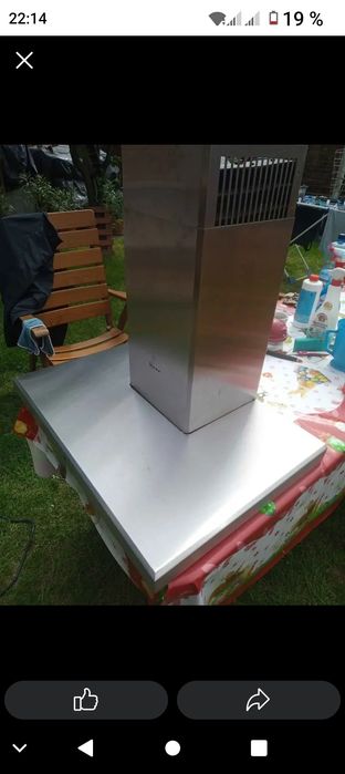 Vând hotă inox aeg -neff