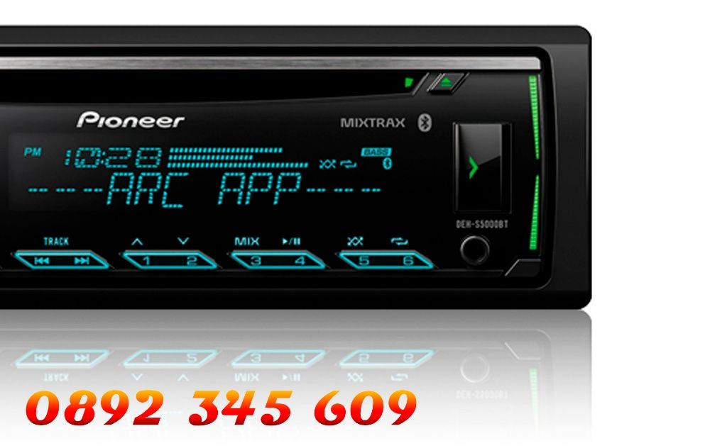 MP3, USB, SD радио плеар PIONEER четящ USB flash, SD картa