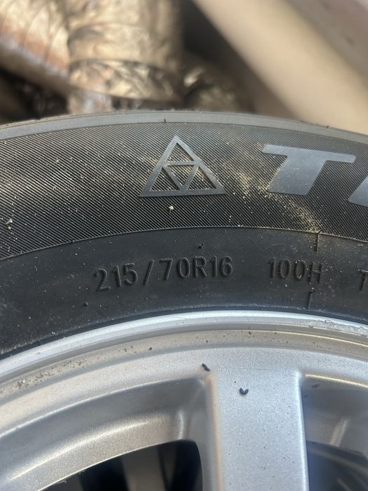 Диски с летней резиной