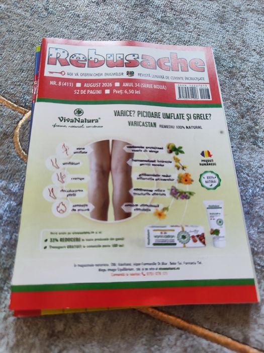 Pachet de opt publicații noi - Integrame, Rebus și Sudoku