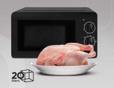 Cuptor Microunde 700W, 20L – NOU in cutie