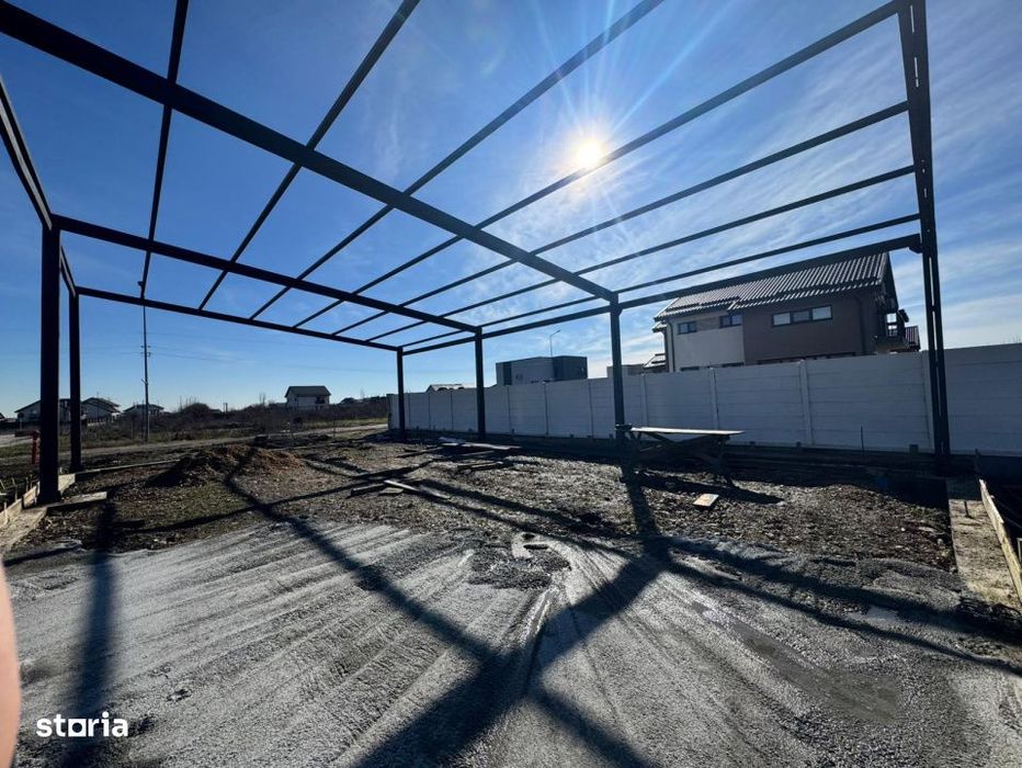 Teren cu dubla deschidere, autorizatie magazin si constructie metalica