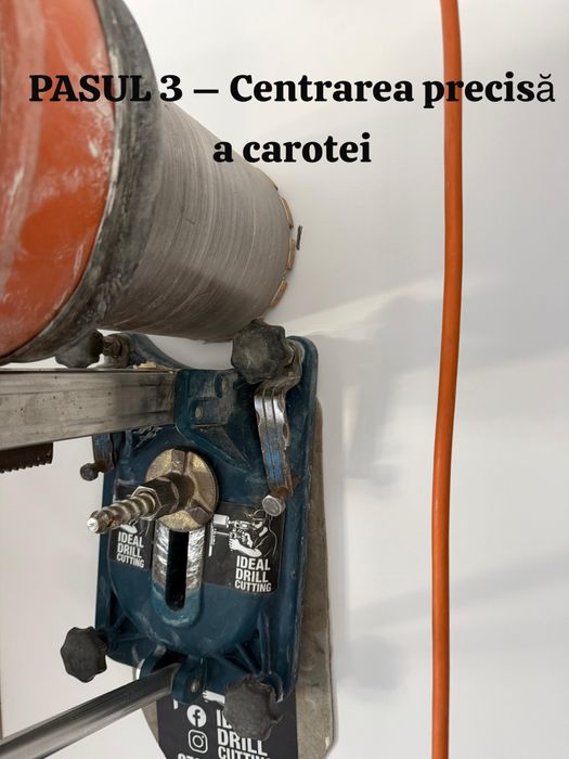 Carotare gaura gauri hota centrala aer conditionat aerisire canalizare