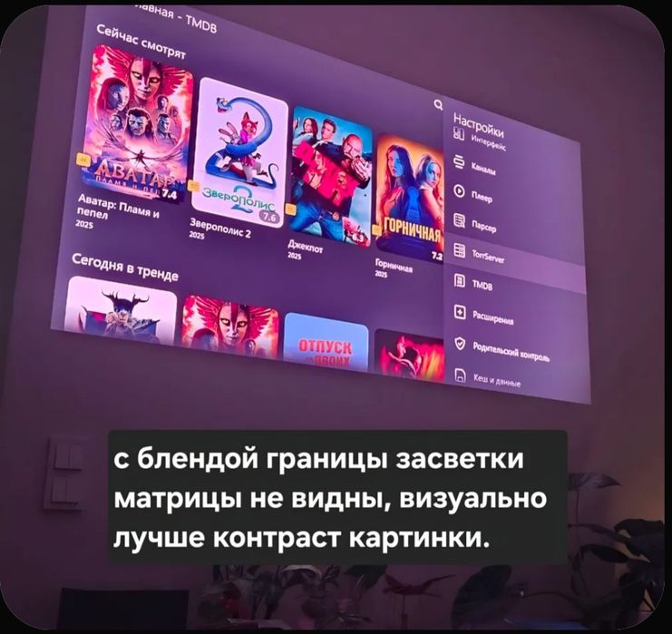 Бленда для проектора Vidda