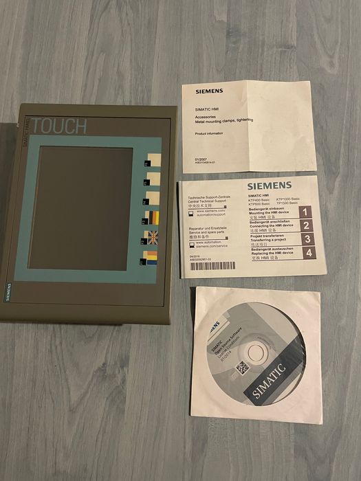 Siemens SIMATIC HMI KTP600 Basic mono PN-6AV6647-0AB11-3AX0 ,NUTILIZAT