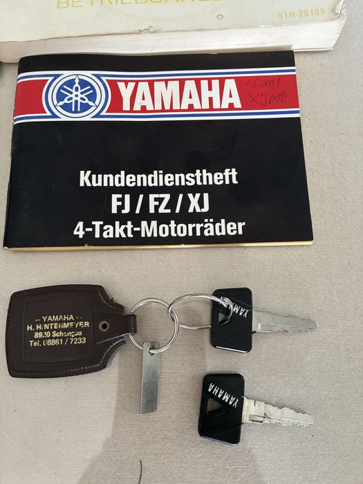 Yamaha XJ 600 exemplar 23392km