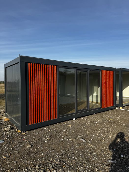 Container modular birou de locuit 8x3m