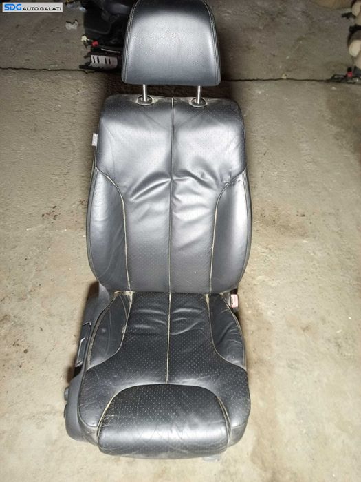 Scaun Dreapta Fata Pasager Fara Incalzire Piele Volkswagen Passat B6 2005 - 2010 [L0080]