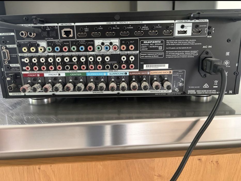 Receiver Amplificator Marantz SR5012 7.2 premium bluetooth hdmi atmos airplay p