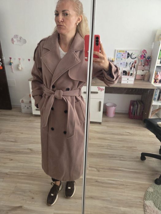 Палто с подплата  на Sinsay