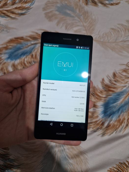 Vand Huawei P8 Lite