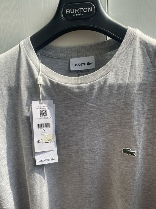 Тениска Lacoste 100% памук