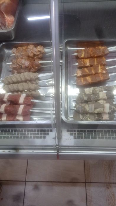 Шашлык, мясо в ассортименте