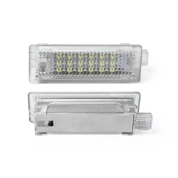 Set de 2 lampi LED pentru numar / iluminare placuta de inmatriculare CANBUS – pentru diverse marci si modele auto.