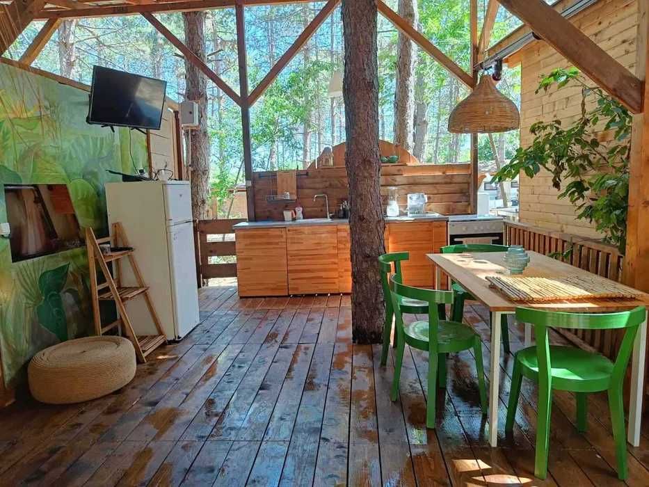 Каравана "Флора" на къмпинг Созопол Еко (Градина Еко)