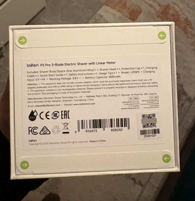 Aparat de barbierit electric Laifen P3 Pro