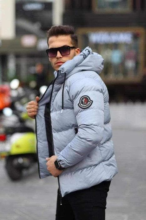 Geaca bărbați sigla cusuta