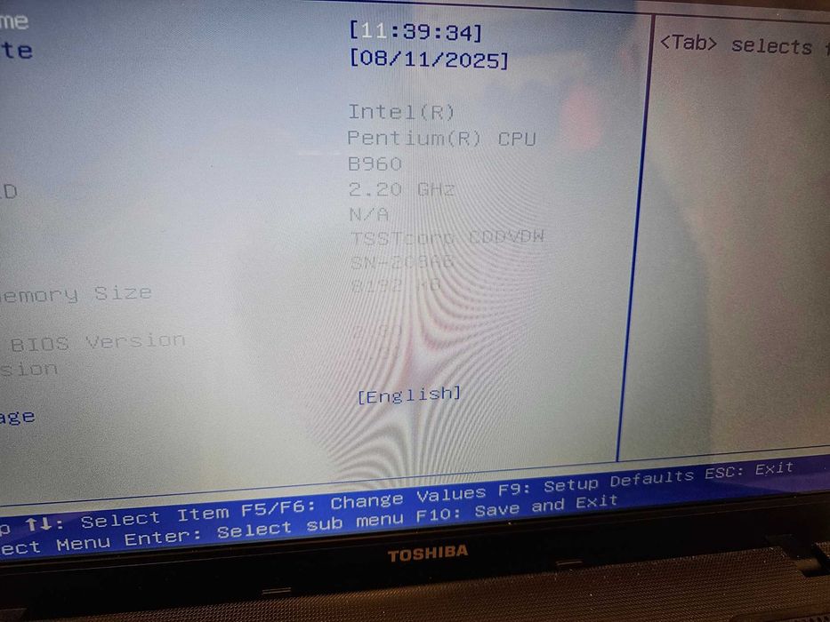 Laptop "15.4 Toshiba satellite c670-19d