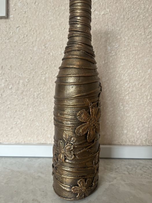 Бутылка ручная работа