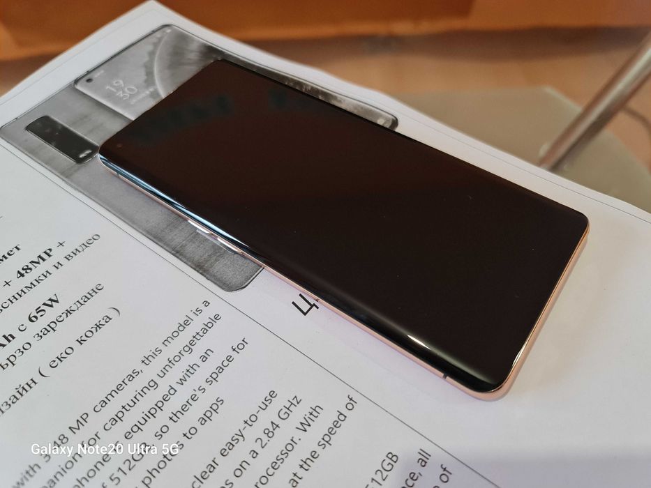 КАТО НОВ Oppo Find X2 Pro-Премиум флагман 512GB/12GB RAM/6.7"QHD 120Hz