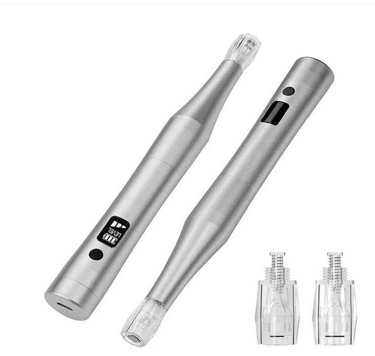 Микро игла за кожа, Chucai, 3 скорости, Сив